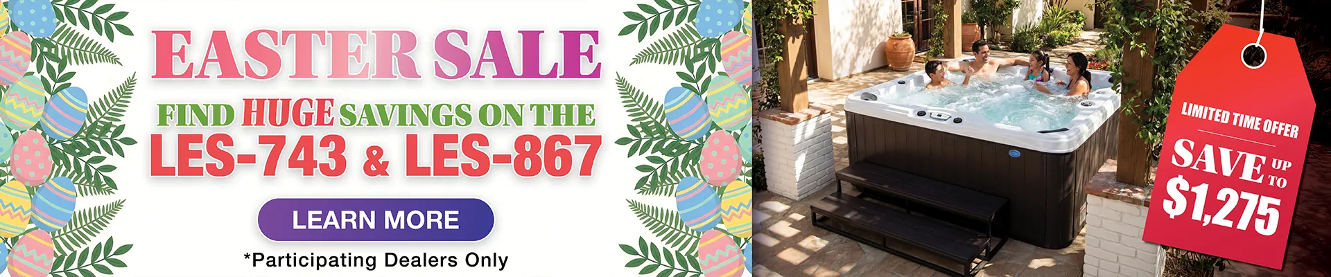 Calspas hot tub being used in a family setting - Westland