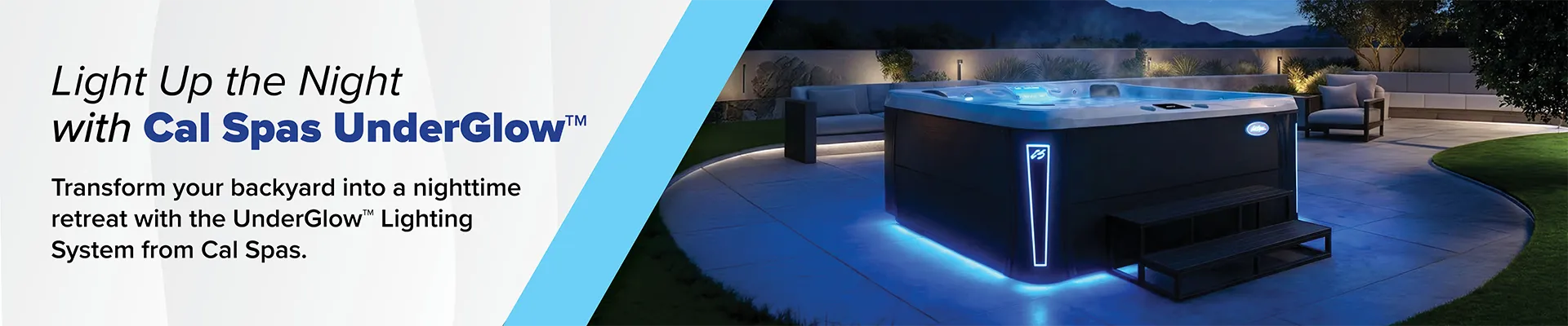 Calspas hot tub being used in a family setting - Westland